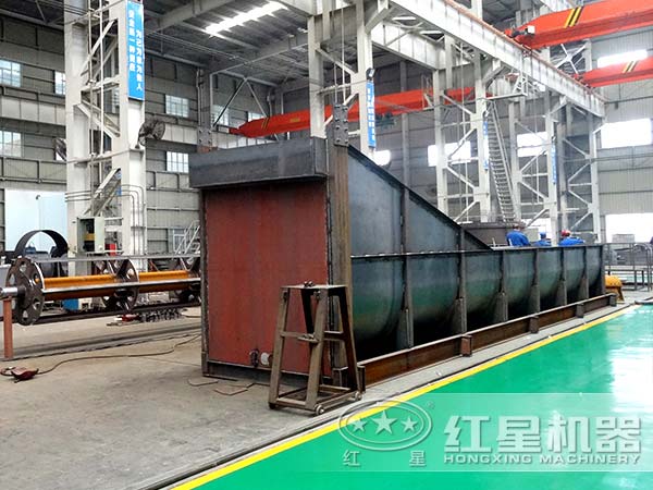 砂石洗選機生產(chǎn)車(chē)間