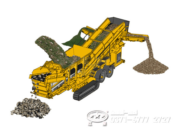 車(chē)載石料破碎機破碎工藝