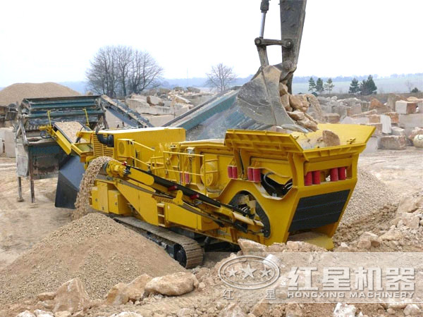 建筑垃圾處理現場(chǎng)