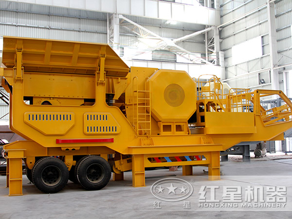 新型可移動(dòng)式破碎機