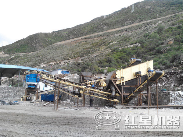 制砂客戶(hù)現場(chǎng)