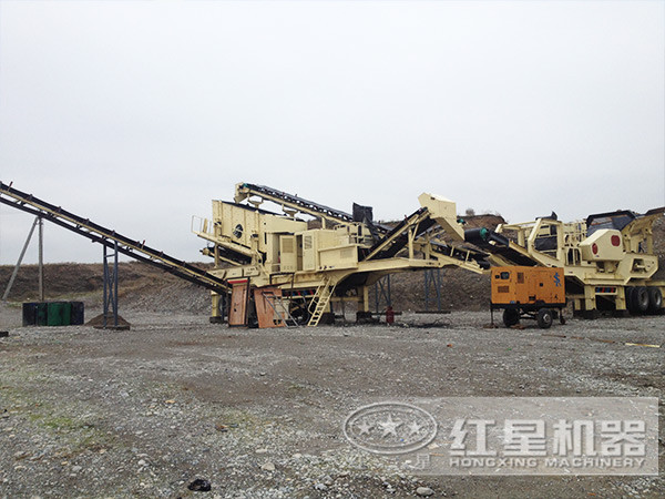 一體式車(chē)載流動(dòng)打砂機投用現場(chǎng)