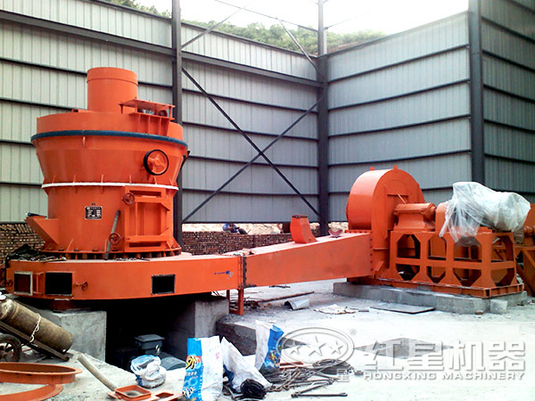 平頂山礦渣微粉生產(chǎn)線(xiàn)現場(chǎng)