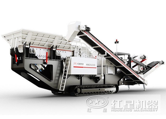 履帶式移動(dòng)破碎機——履帶液壓驅動(dòng)，一體化作業(yè)效率更高