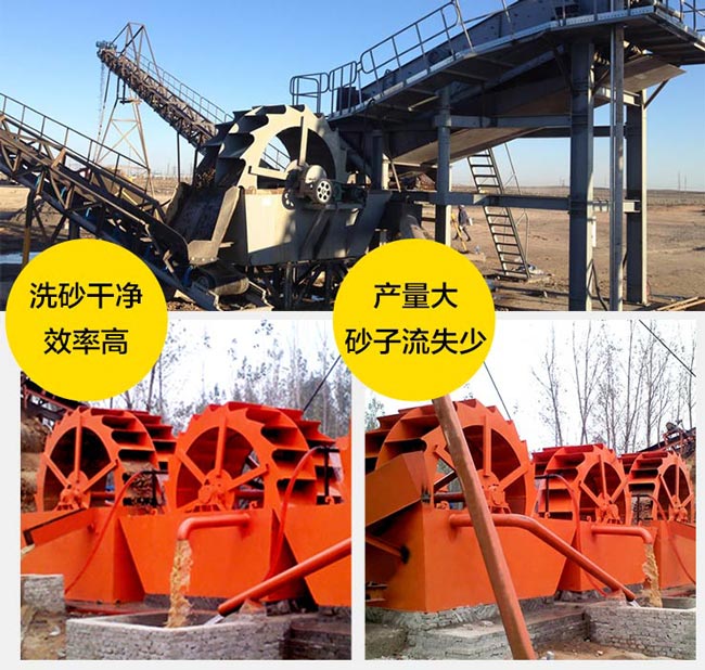 輪斗式洗砂機客戶(hù)現場(chǎng)
