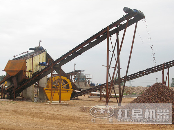 輪斗式洗砂機一小時(shí)可清洗160噸石粉嗎？大概會(huì )用多少水