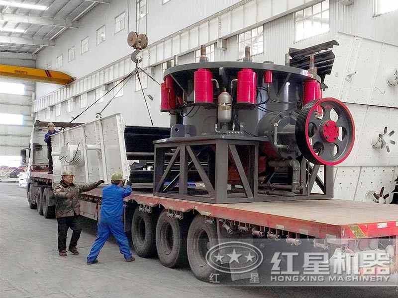 時(shí)產(chǎn)180-220噸砂石破碎生產(chǎn)線(xiàn)發(fā)貨江西撫州