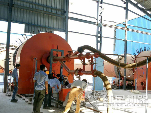 生產(chǎn)線(xiàn)安裝搭設現場(chǎng)