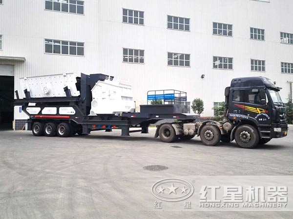 時(shí)產(chǎn)400噸流動(dòng)汽車(chē)載式碾石機