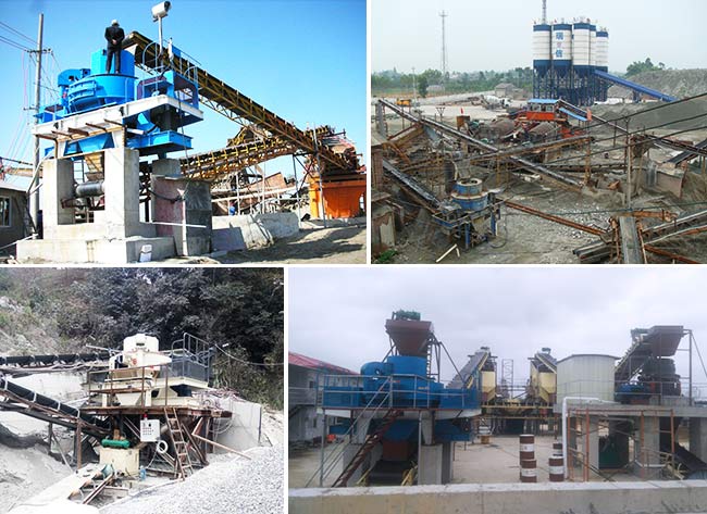 紅星碎沙機作業(yè)客戶(hù)現場(chǎng)合集