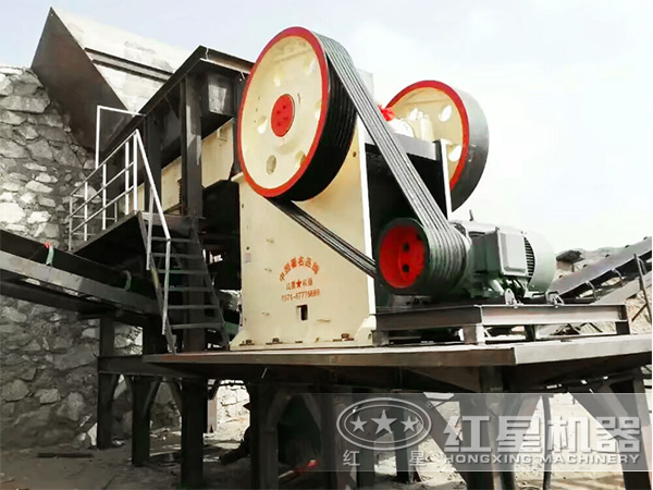 雅加達破碎生產(chǎn)線(xiàn)現場(chǎng)