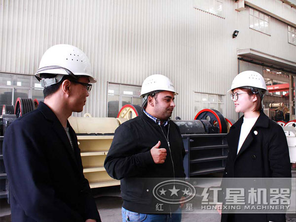 國外客戶(hù)來(lái)廠(chǎng)參觀(guān)考察