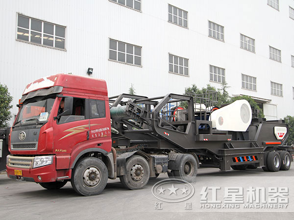 流動(dòng)打石子機器