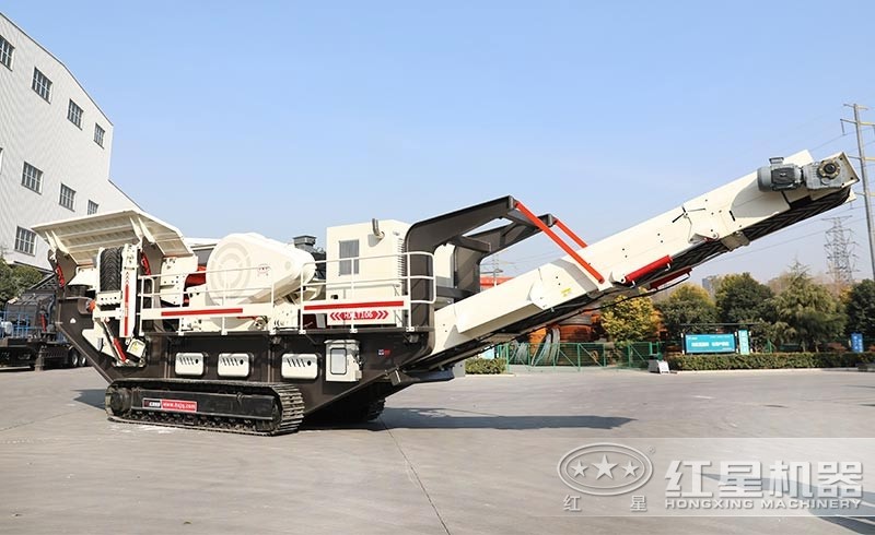 移動(dòng)履帶一體式破碎機