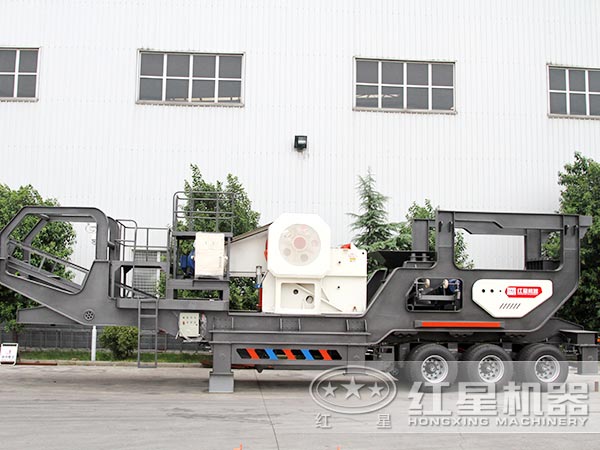 輪胎流動(dòng)石子破碎機