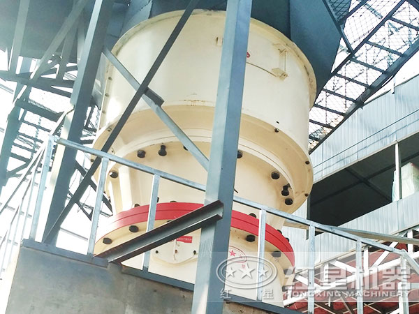 圓錐破破碎現場(chǎng)