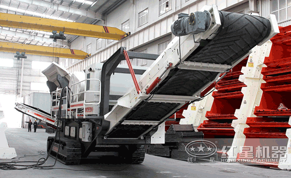 一體式履帶移動(dòng)破碎機