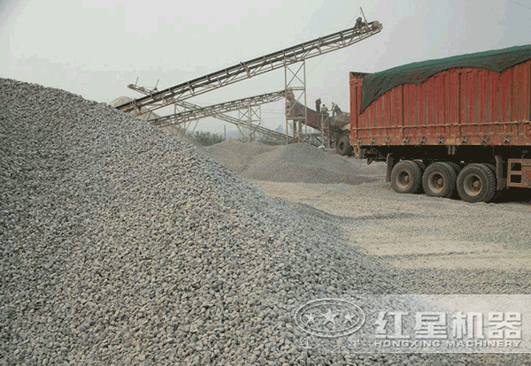 石料廠(chǎng)石子輸出