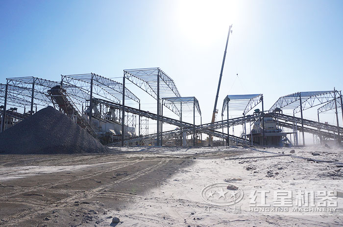 砂石生產(chǎn)現場(chǎng)