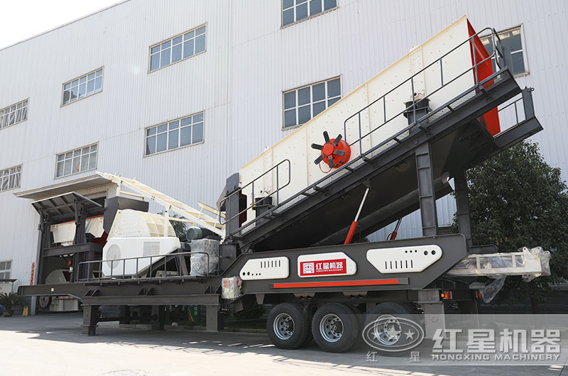 重錘式移動(dòng)石頭碎石機