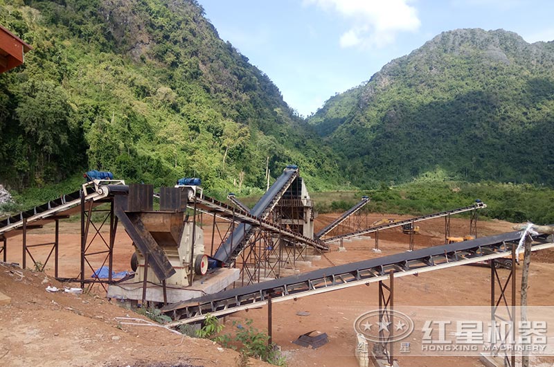 廣州成套鵝卵石破碎石子現場(chǎng)