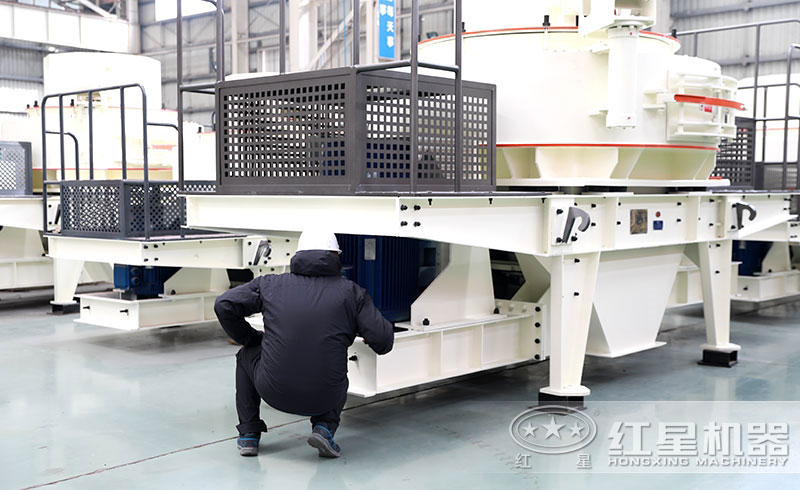 用戶(hù)來(lái)紅星考察機制砂整形機