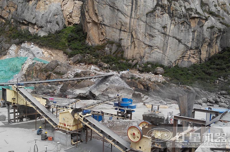 山東制砂生產(chǎn)線(xiàn)生產(chǎn)現場(chǎng)