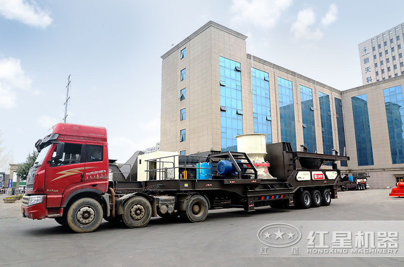 建筑垃圾破碎站即將發(fā)往新鄉