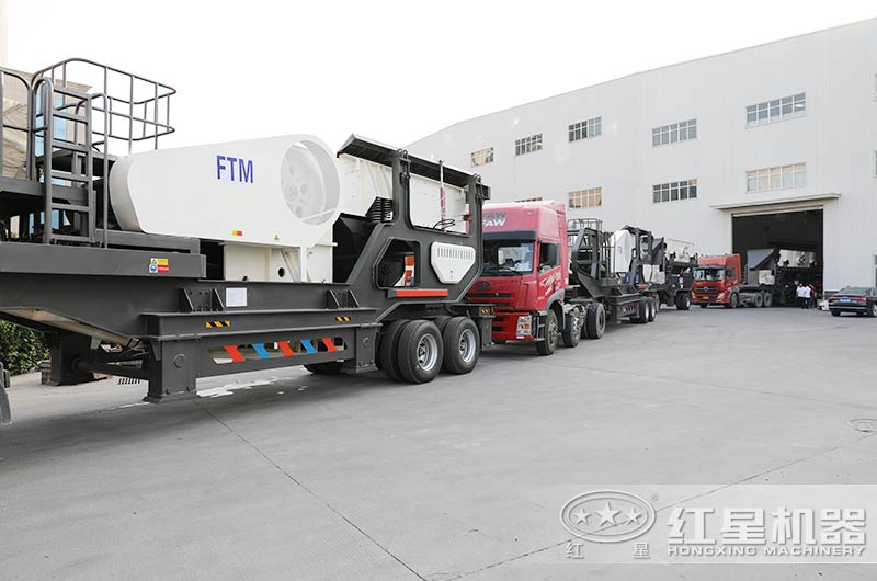 紅星機器廠(chǎng)家生產(chǎn)的礦山機器破碎機持續輸出中