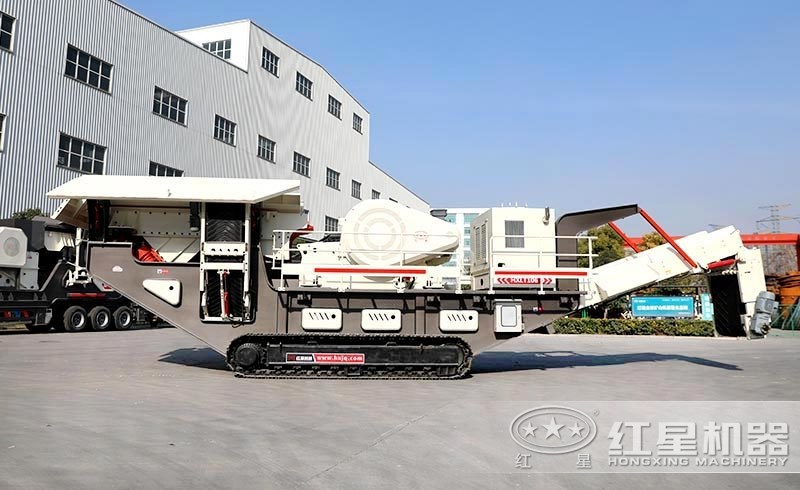 大型采石場(chǎng)用以柴油為動(dòng)力的履帶破碎機更高產(chǎn)、環(huán)保