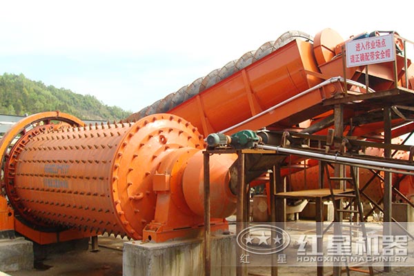 磁選法選礦現場(chǎng)