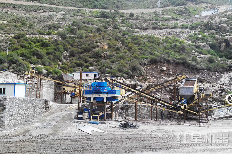 河南哪里有機制砂石頭，24的石頭能不能做機制砂用