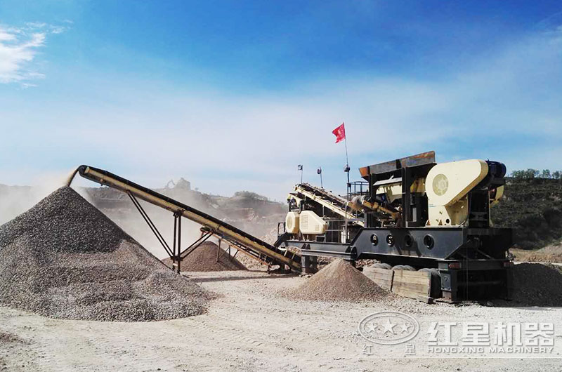 移動(dòng)沙石分離設備生產(chǎn)現場(chǎng)