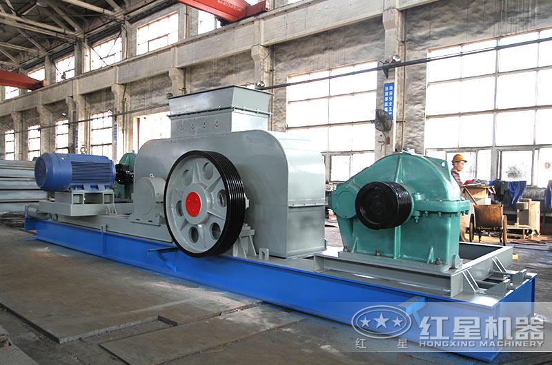 大型對輥制砂機型號參數及作業(yè)視頻