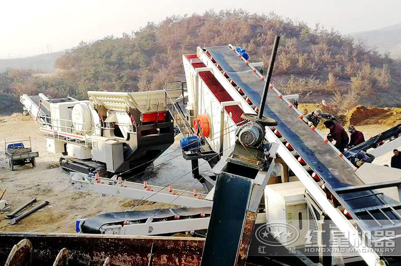 煙臺碎石廠(chǎng)調試安裝設備