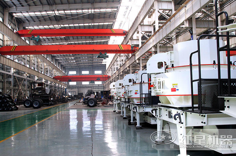 細碎設備制砂機生產(chǎn)車(chē)間