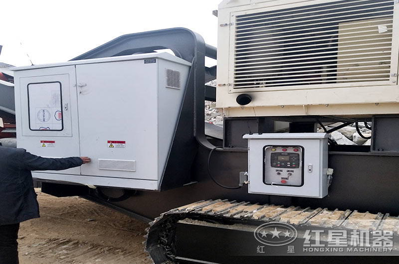 可移動(dòng)的人造沙子機器控制系統