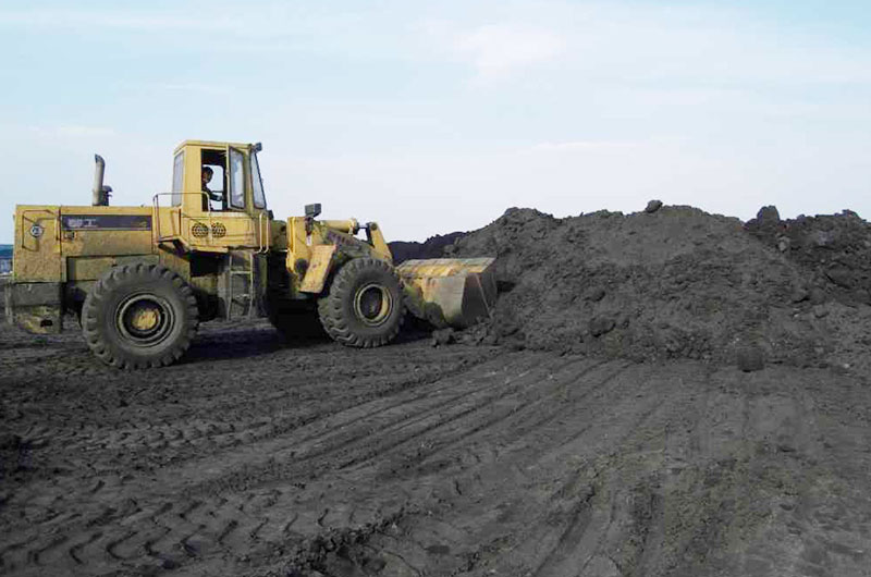 濕煤泥怎么破碎？選用這款800型立式破碎機還不錯