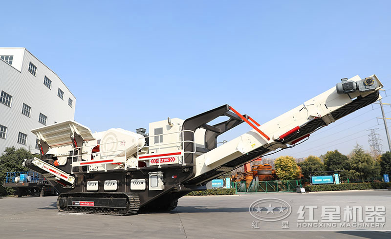 移動(dòng)打石子機