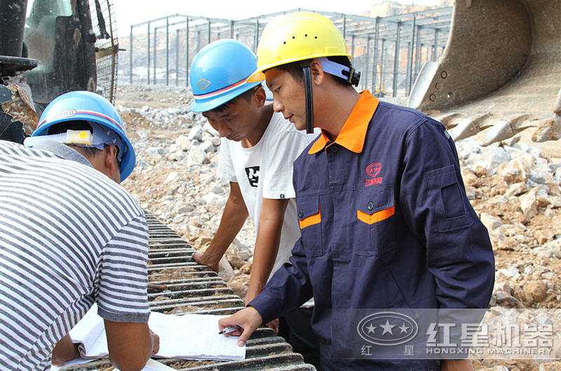 紅星技術(shù)經(jīng)理現場(chǎng)指導用戶(hù)安裝和操作