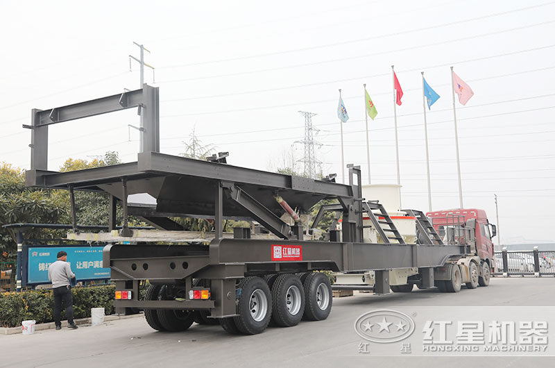 移動(dòng)制砂機發(fā)貨河北