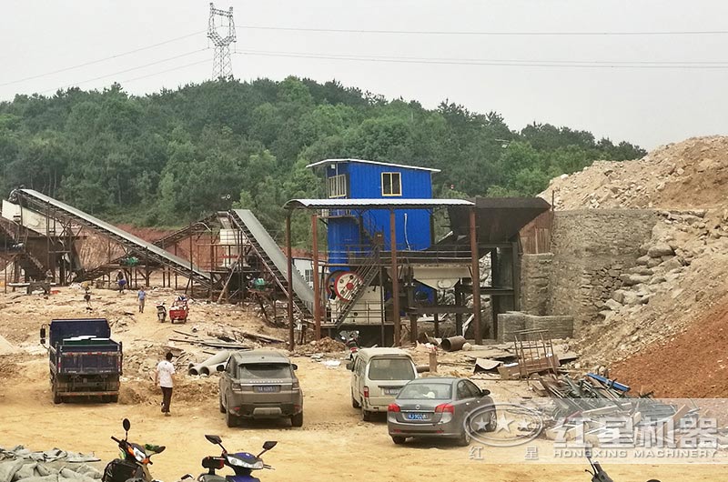 制砂生產(chǎn)線(xiàn)客戶(hù)現場(chǎng)實(shí)拍