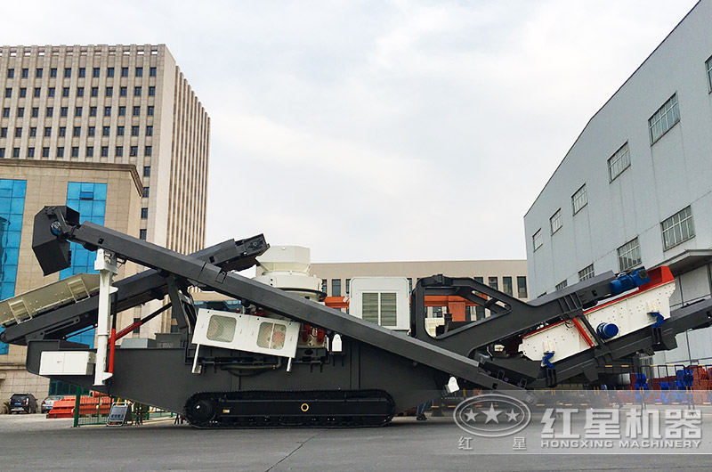 配置齊全的移動(dòng)圓錐碎石機