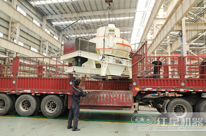 碎石機打沙設備裝車(chē)發(fā)貨黑龍江