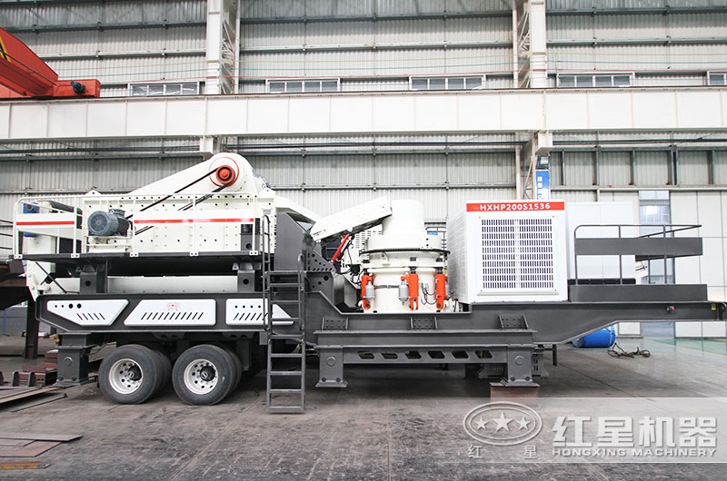 環(huán)保型圓錐破流動(dòng)碎石機