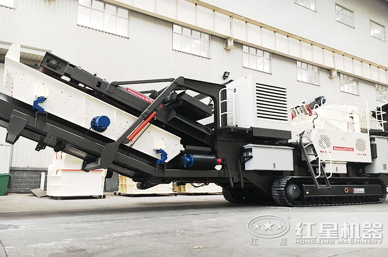 履帶式移動(dòng)反擊破碎機