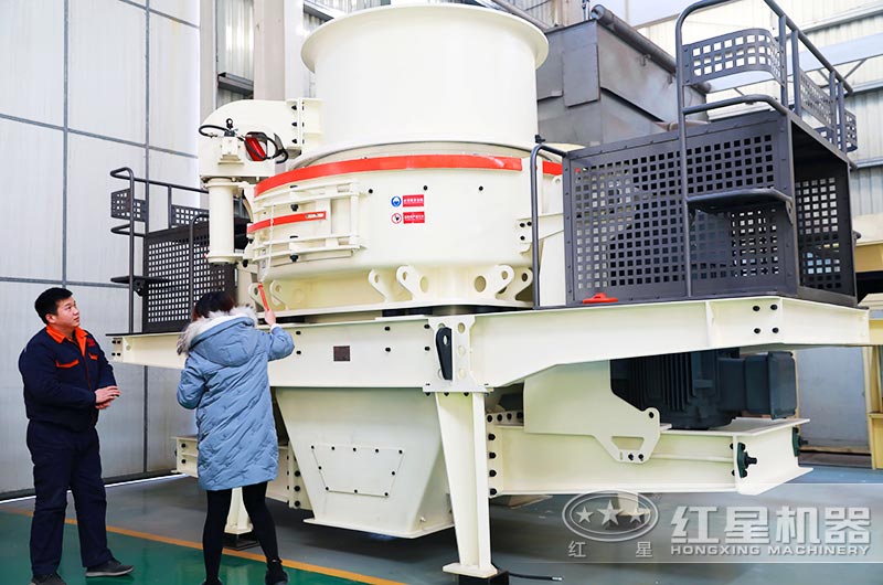 HVI制砂機客戶(hù)參觀(guān)