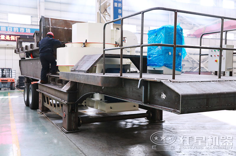 紅星環(huán)保制沙設備生產(chǎn)車(chē)間