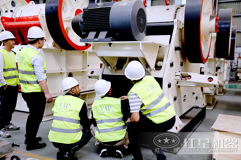 印度用戶(hù)來(lái)廠(chǎng)考察設備