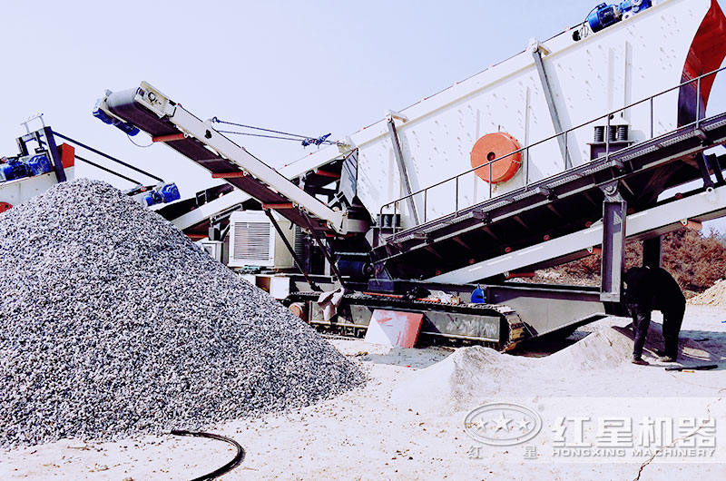 流動(dòng)磕石子機能打多大規格的石子？